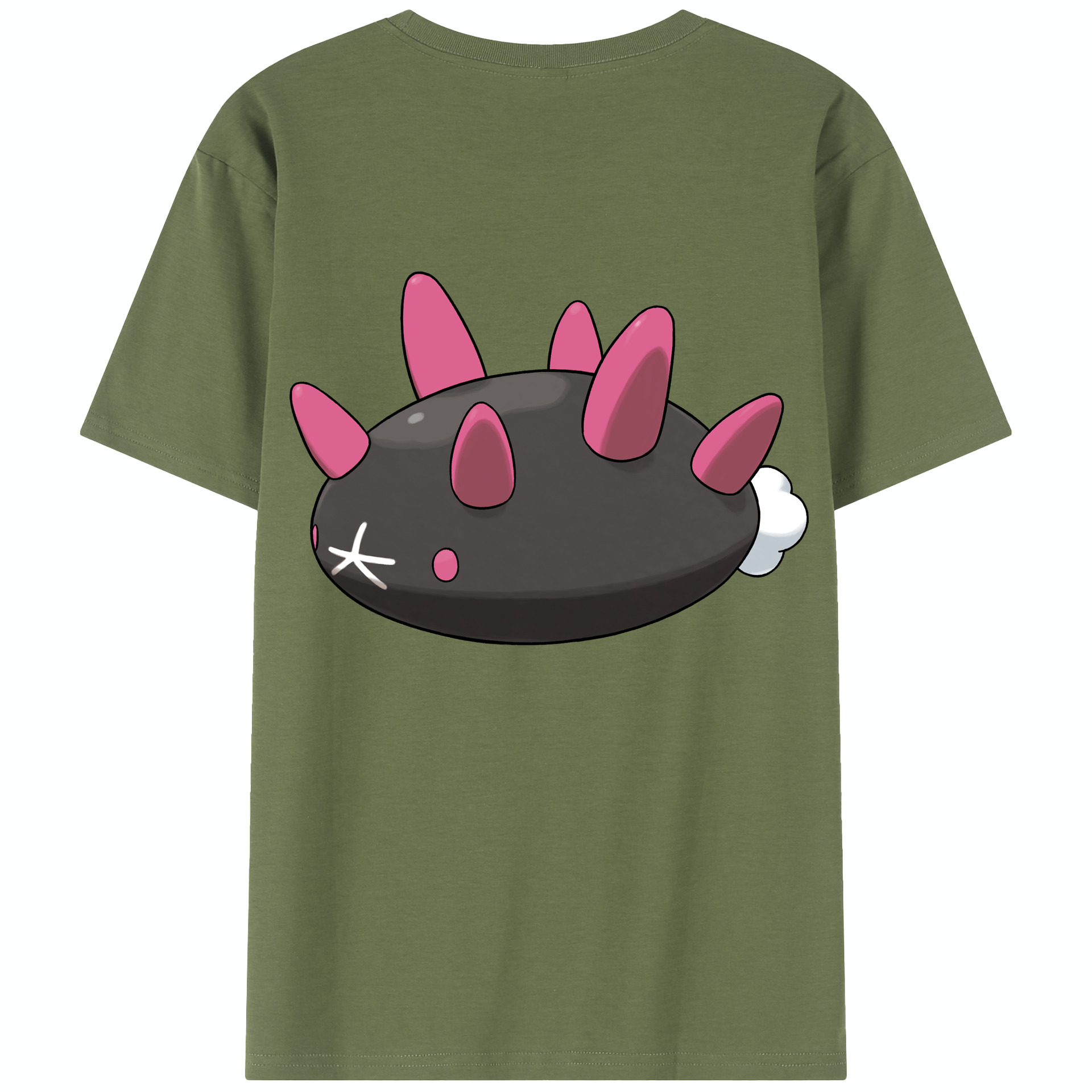 （画像用） ポケットモンスター Pokémon 綿100％半袖Tシャツ（背面プリント）